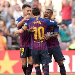 Plácido triunfo del Barça para acabar con los ensayos de verano