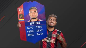 Josef Mart&iacute;nez fue considerado en el TOTW del Ultimate Team de FIFA 18 adem&aacute;s de ser reconocido con la tarjeta Record Breaker tras su marca en la MLS.