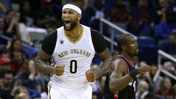 DeMarcus Cousins, durante su etapa en New Orleans Pelicans.
