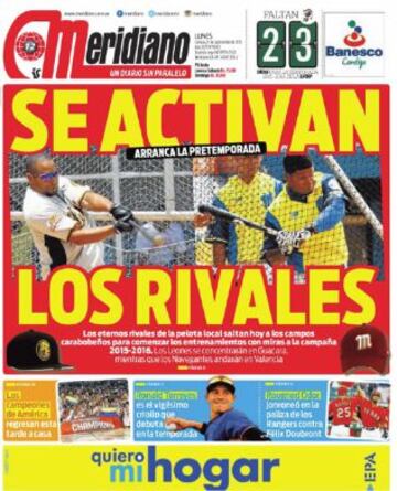 Portadas de la prensa deportiva