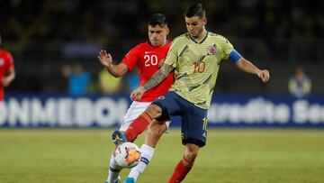 Colombia vs Chile en Preolímpico