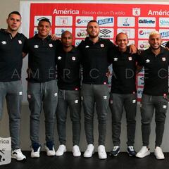 América presenta a Chaux, Graterol, Jaramillo, Pérez...