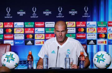 Rueda de prensa de Zinedine Zidane.