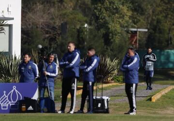 Messi: primer entrenamiento de preparación para el Mundial