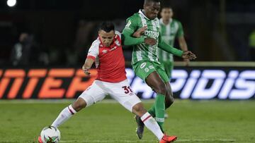 Santa Fe ganó 2-0 a Nacional, pero quedó eliminado de Copa Águila