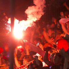 Sobrecupo y violencia en el Veracruz vs América