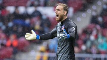 Oblak, durante un partido de Liga.