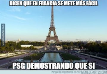 Los mejores memes del PSG-Barcelona