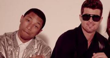 Robin Thicke y Pharell Williams fueron acusados de plagio con la canción 'Blurred Lines', por haber copiado 'Got To Give It Up' de Marvin Gaye. 