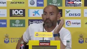 Cruce de duras declaraciones entre Jémez y un periodista