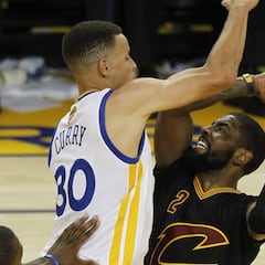 LeBron, sobre Kyrie: "De las mejores noches que he visto"