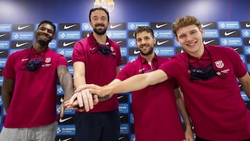 La presentación de Hayes, Sanli, Laprovittola y Jokubaitis.