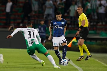 Nacional - Racing, ida de octavos de final de Copa Libertadores.