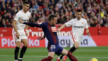 Sevilla 2-2 Eibar: resumen, resultado y goles del partido