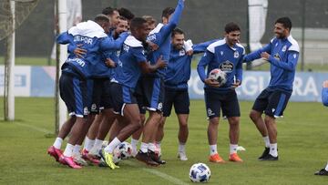 Entrenamiento Deportivo de La Coru&ntilde;a. grupo