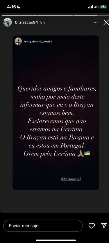 Riascos, Bolívar y Balceiro, los tres colombianos en Ucrania