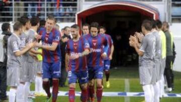 El Lugo hizo pasillo al Eibar.