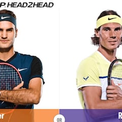 La histórica rivalidad de Nadal contra Federer en 7 cifras