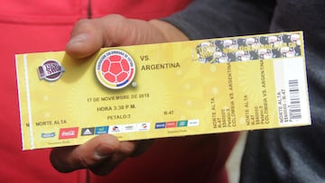 Tribunal Administrativo de Cundinamarca mantiene el fallo contra miembros de la FCF por la reventa de boletas para partidos de la Selección Colombia.