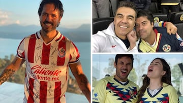 Famosos en el América - Chivas: ¿Quién va con quién en el Clásico Nacional?