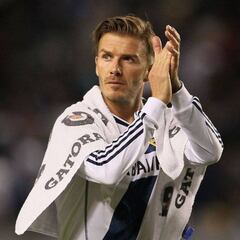 Galaxy recuerda el debut de David Beckham hace 13 años