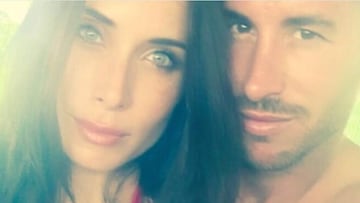 Pilar Rubio y Sergio Ramos.