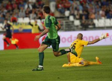 0-2. Santi Mina marcó el segundo tanto.