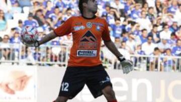 Hurtado en el arco antofagastino durante su primera etapa en el club.