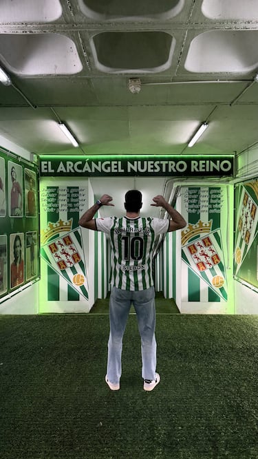 Navarro visita El Arcángel como aspirante al título europeo