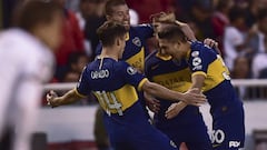 Boca goleó a Liga y puso un pie en semifinales