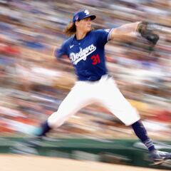 Tyler Glasnow sorprende previo al Opening Day de los Dodgers