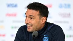 Scaloni: “No me puedo comparar con Menotti y Bilardo”