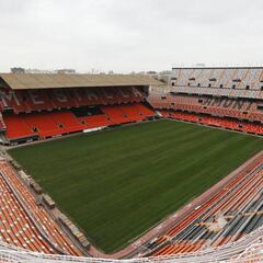 El Albacete elige Mestalla como estadio alternativo