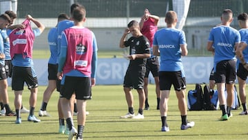 Entrenamiento Deportivo de La Coru&ntilde;a. Borja Jim&eacute;nez