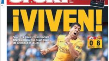 La prensa catalana celebra el ‘regreso’ del Barcelona