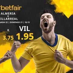 UD Almería vs. Villarreal CF: horario, TV, estadísticas, clasificación y pronósticos