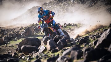 Edgar Canet, en la etapa prólogo del Rally Dakar 2026.