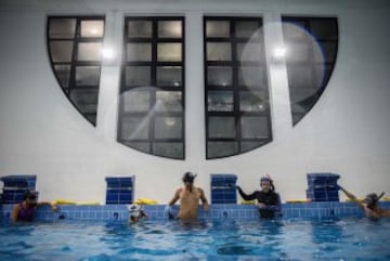 Hockey bajo el agua