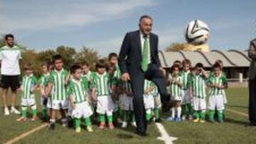 El Presidente de la Fundaci&oacute;n del Betis, Rafa Gordillo.