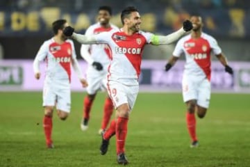 Falcao impulsa a Monaco a semis de la Copa de la Liga de Francia