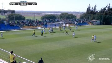 Resumen del Cádiz B vs. Córdoba