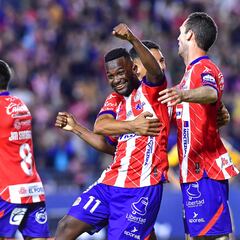Atlético San Luis sorprende y golea a Tigres en la ida de Cuartos
