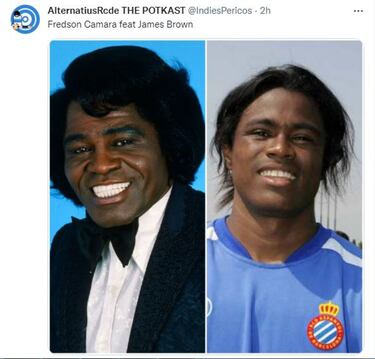 James Brown y Fredson Camara