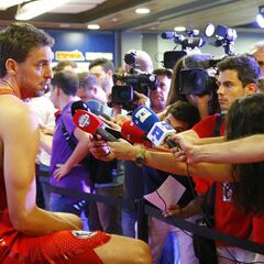 Pau Gasol: "Jugar con España es especial, un sentimiento único"
