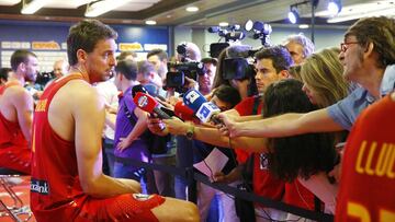 Pau Gasol: "Jugar con España es especial, un sentimiento único"