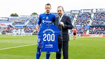 11/02/24 PARTIDO PRIMERA DIVISION
GETAFE - CELTA DE VIGO
MAKSIMOVIC Y ANGEL TORRES
200 PARTIDOS