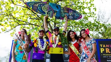 Owen Wright se cuelga el oro en Teahupo'o en una alucinante final contra Medina