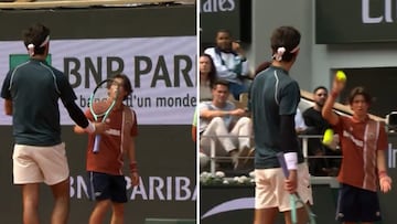 ¡Se jugó la expulsión! La imprudencia de Musseti en pleno partido que salió muy mal