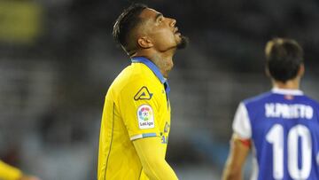 Boateng durante el partido contra la Real Sociedad de Liga Santander.