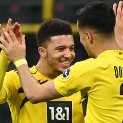 Sancho roba el protagonismo a Haaland